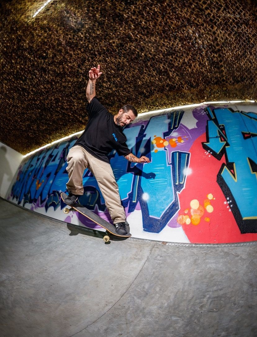 Pista indoor de skate do Armazém Erre
